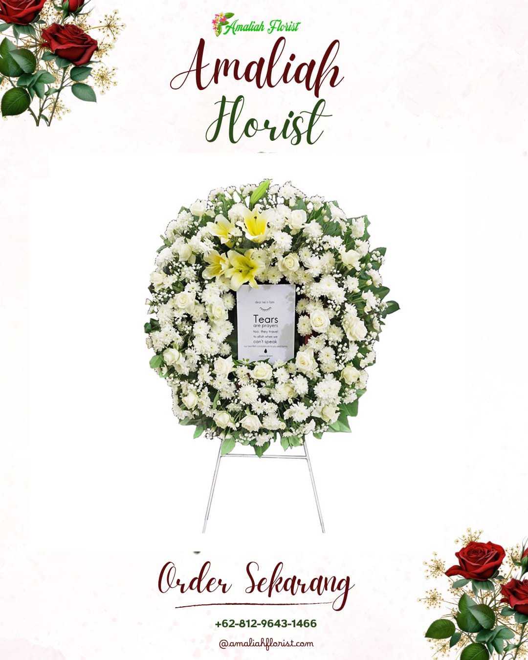 Krans Bunga Duka Pucuk